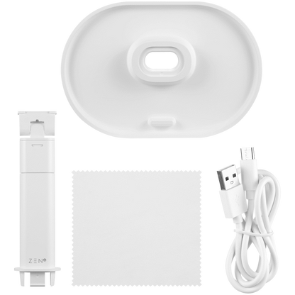 ZEN Selene Series Detachable Trifold Makeup Mirror - White