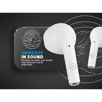 Amplify Note 3.0 Series TWS Earphones - White