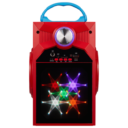 Marvel Spider-Man Galaxy LED Stars Karaoke Machine with Microphone