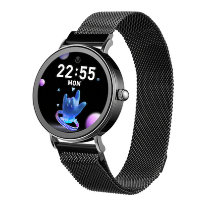 Volkano Valencia Series Ladies Smart Watch - Black