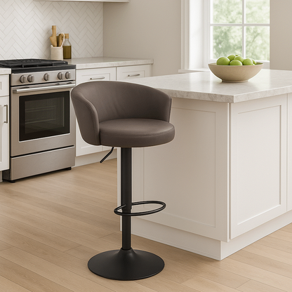 Everfurn Titan Barstool - Brown