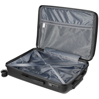 Travelwize Tourer PP 65cm 4-wheel Spinner Luggage Black