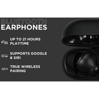 VolkanoX VXT100S TWS Earphones - Black