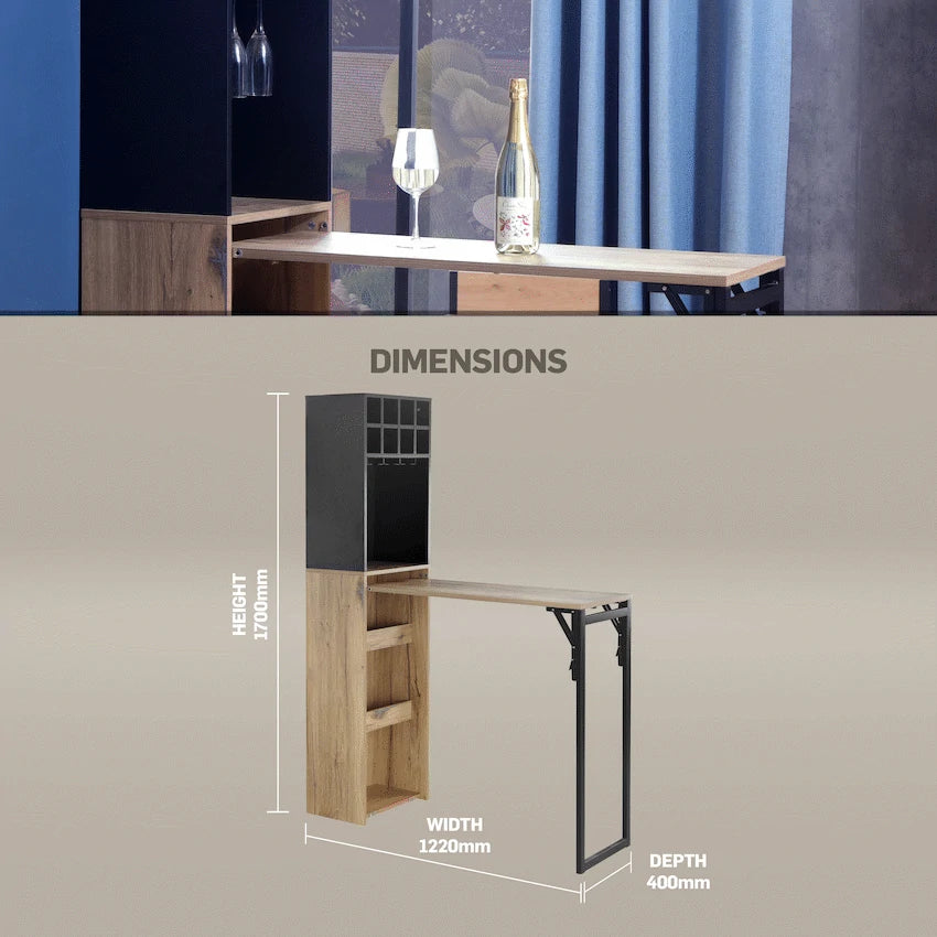 Everfurn Zoe Bar Unit
