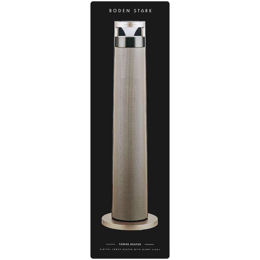 Boden Stark Tower Heater Night Light - Champagne