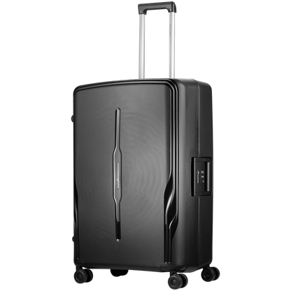 Travelwize Clipper PP 75cm 4-Wheel Spinner Luggage Black