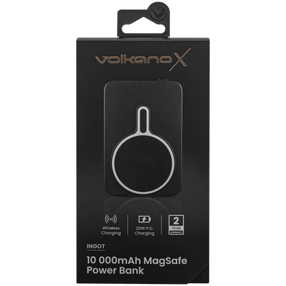 VolkanoX Ingot Series MagSafe 10000mah Power Bank - Black