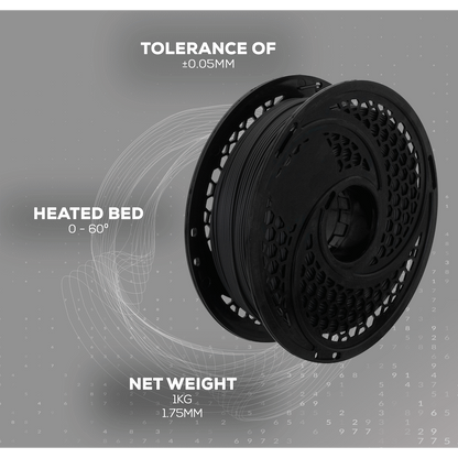 SA Filament Silk PLA Plus Filament 1kg - Gun Metal