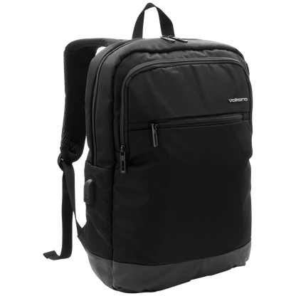 Volkano Roma 15.6" Smart Laptop Backpack - Black