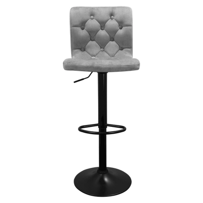 Bayer Large Barstool Grey with black base