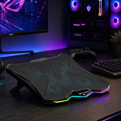 VX Gaming Boreas Series 5-Fan 17" Notebook Cooling Stand