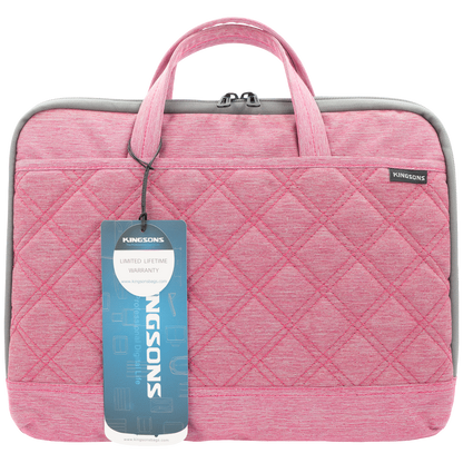 Kingsons 15.6" Ladies Bag Trace Series - Pink