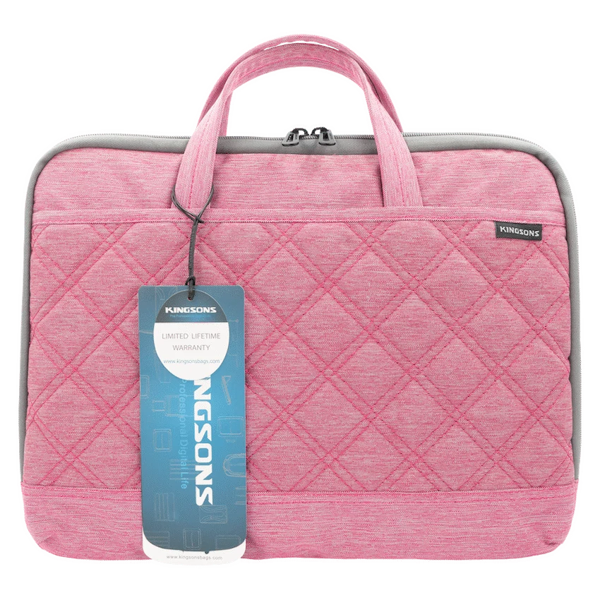 Kingsons 15.6" Ladies Bag Trace Series - Pink