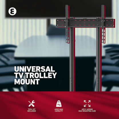 Ellies Solid series Fixed Trolley TV Bracket 37" - 70" TVs