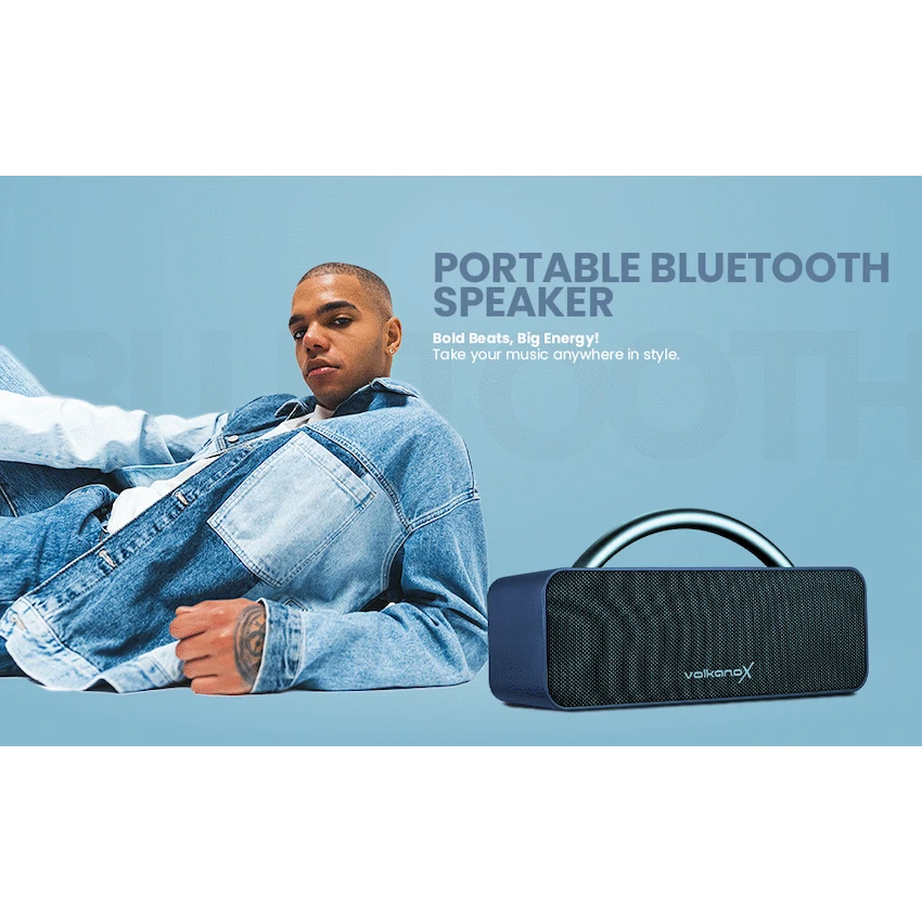 Volkano X VXS200 Portable Bluetooth Speaker  - Blue