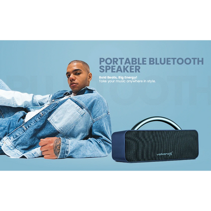 Volkano X VXS200 Portable Bluetooth Speaker  - Blue