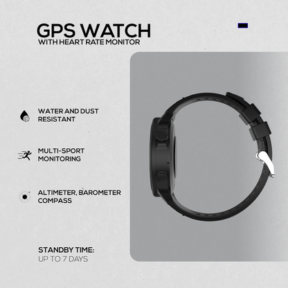 Volkano Active Tech Adrenaline Series GPS Watch with Heart Rate