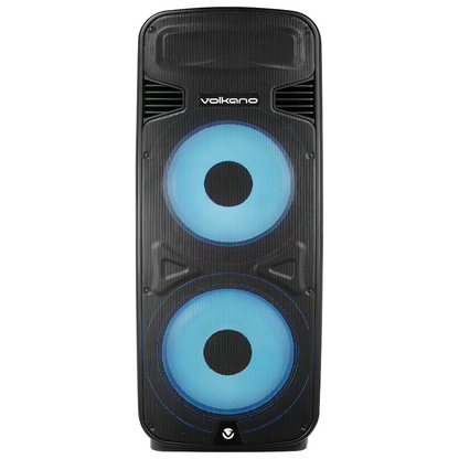 Volkano Olympian Series Dual 15" Party Speaker - Black