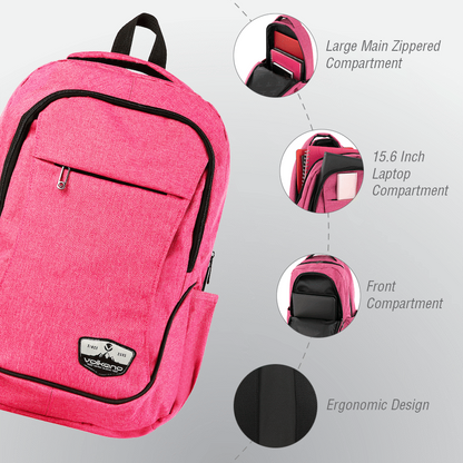 Volkano Victory Backpack - Pink Mel