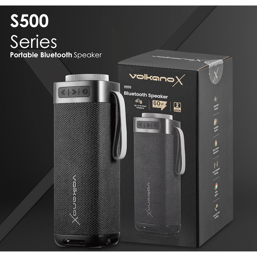 VolkanoX S500 Portable Bluetooth Speaker