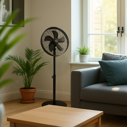 Boden Stark 45cm Stand Fan - Black