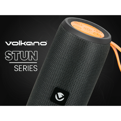 Volkano Stun 2.0 Series Bluetooth Speaker - Black