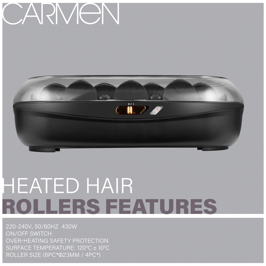 Carmen Heated Hair Rollers