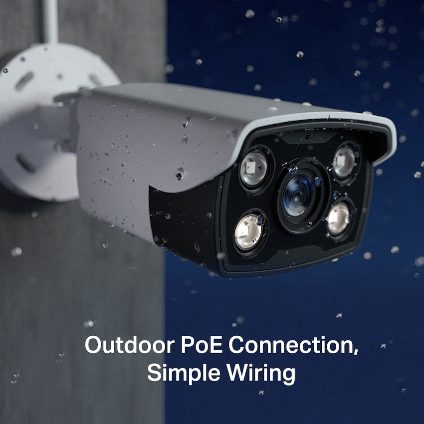 TP-Link Vigi C330 3MP 2.8mm Outdoor Full-Color Bullet Network Camera