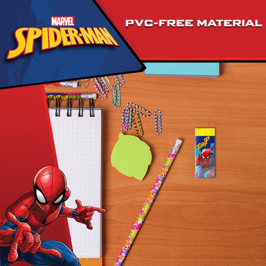 Spiderman 2 Pastel Primary Erasers. Multi