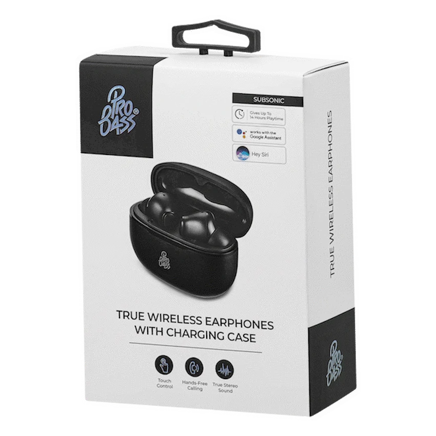 ProBass SubSonic TWS Earphone - Black