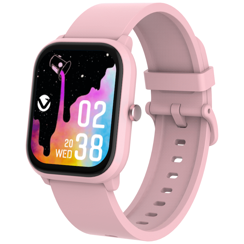 Volkano Vivo Series Kids Smart Watch - Pastel Pink