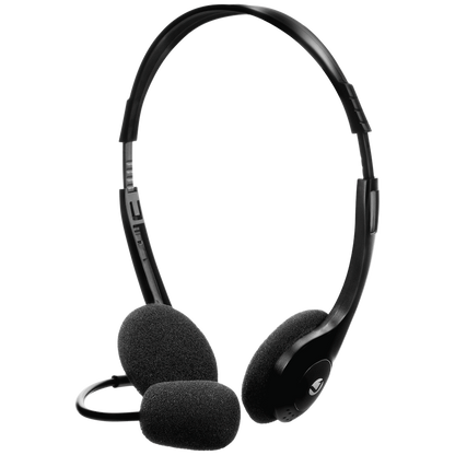 Volkano Chat 2 Stereo Headset with Boom Microphone