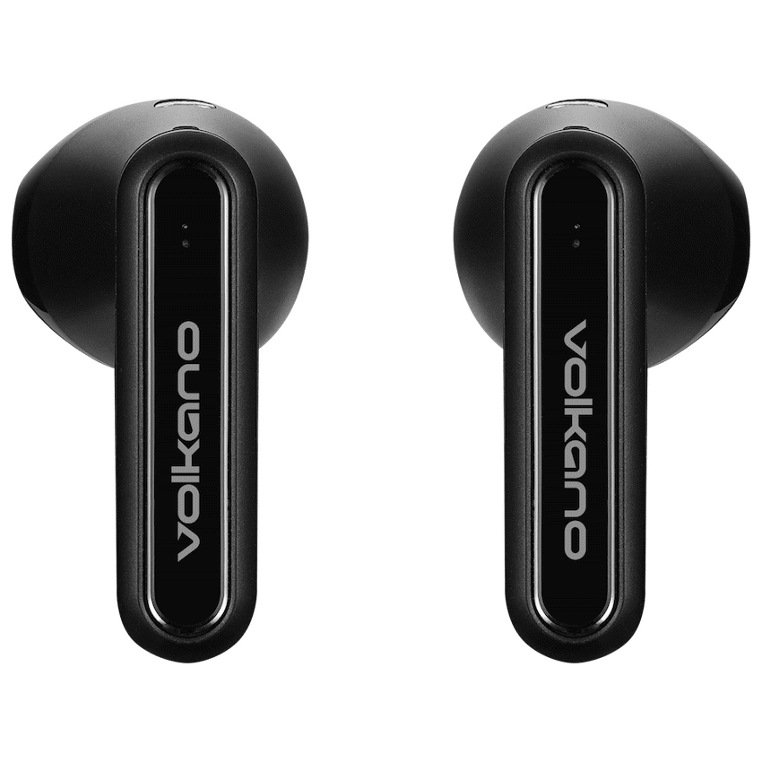 Volkano QuietFit - TWS Earphones with ANC & ENC- Black