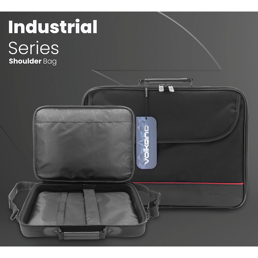 Volkano Industrial Series Shoulder Bags - Black