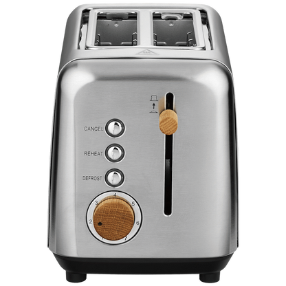 Boden Stark Anson Collection 2-Slice Stainless Steel Toaster