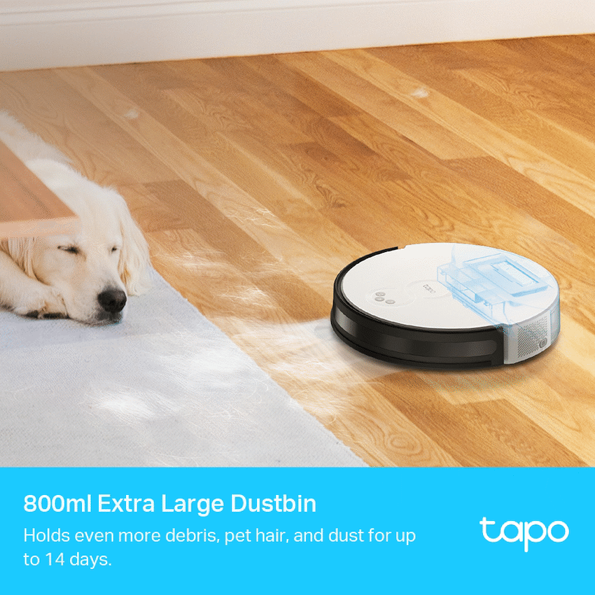 TP-Link Tapo RV10 Lite - Robot Vacuum Cleaner, Gyroscope, 2600mah