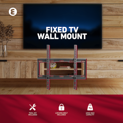 Ellies Solid series Fixed Tv Wall Mount For 32" - 55" TVs