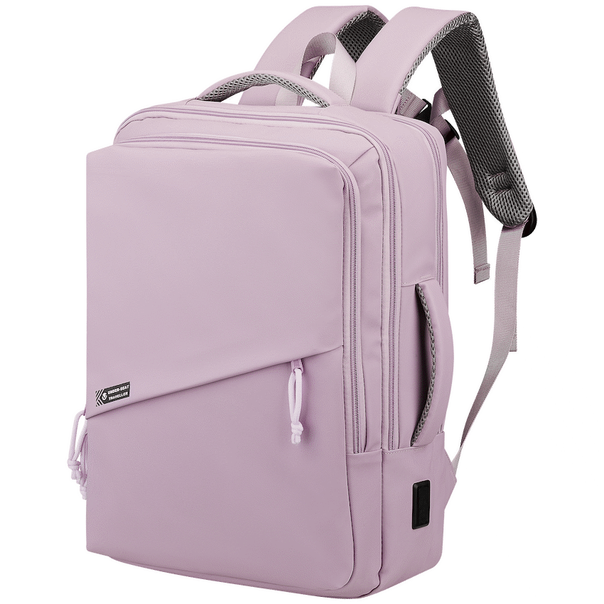 Volkano Under-Seat Traveller Backpack Pastel Pink