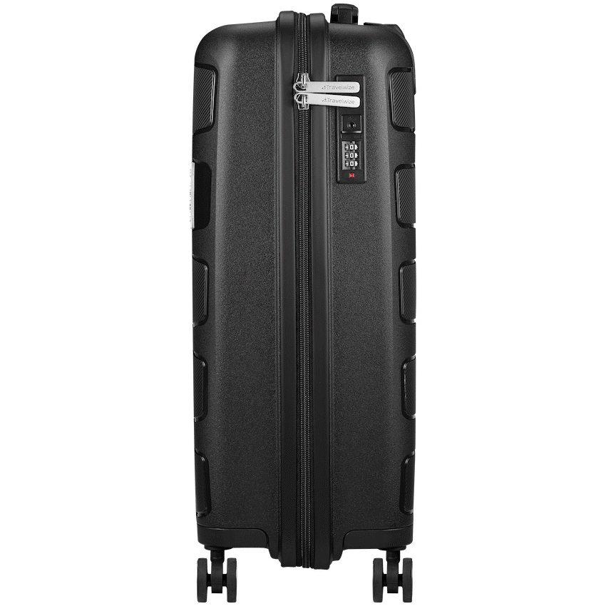 Travelwize Tourer PP 55cm 4-wheel Spinner Luggage Black