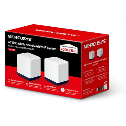 TP-Link Mercusys Halo H30G (3-Pack) AC1300 Whole Home Mesh Wi-Fi System