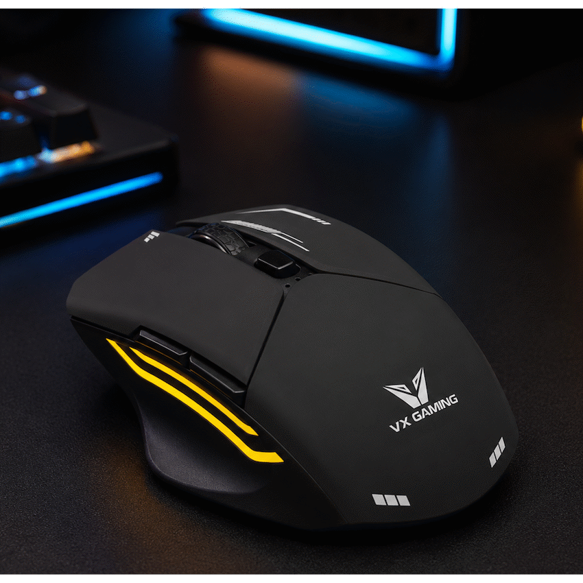 VX Gaming Kratos Series Wireless Rechargeable RGB Gaming Mouse