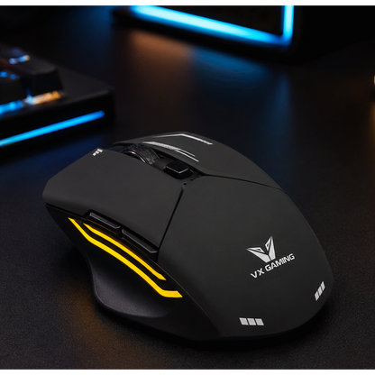 VX Gaming Kratos Series Wireless Rechargeable RGB Gaming Mouse
