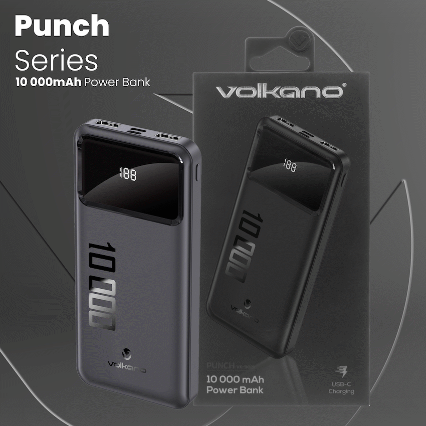 Volkano Punch Series 10000mah Power Bank