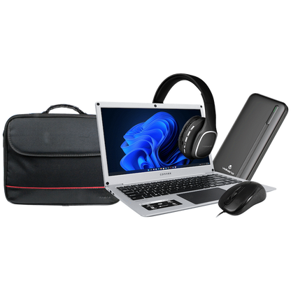 Connex Laptop 14 Celeron 4/128 SSD All I Need Bundle