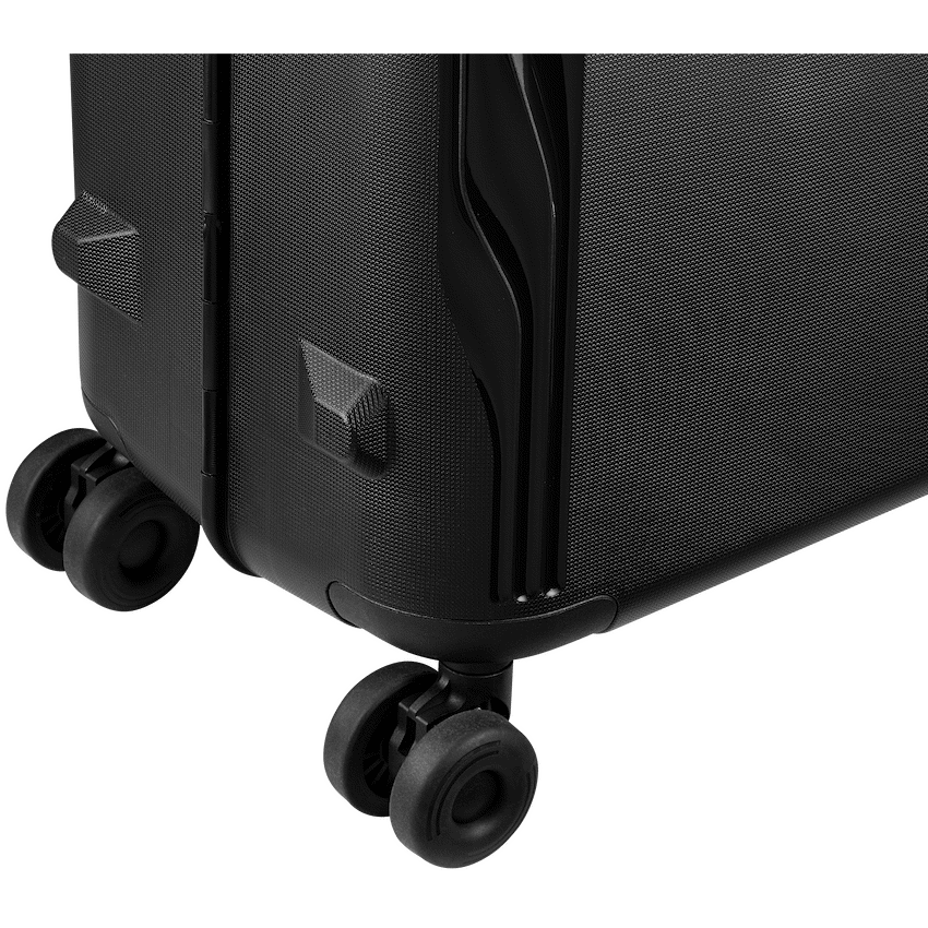 Travelwize Clipper PP 3Pc 4-Wheel Spinner Luggage Set Black