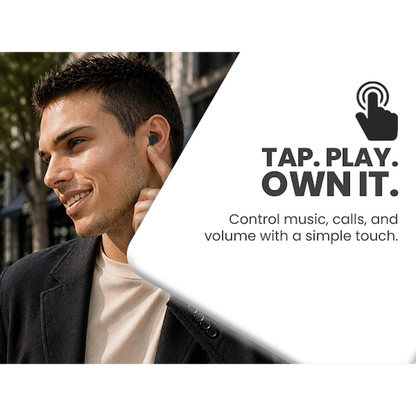 Volkano Scorpio Series True Wireless Earphones - Black