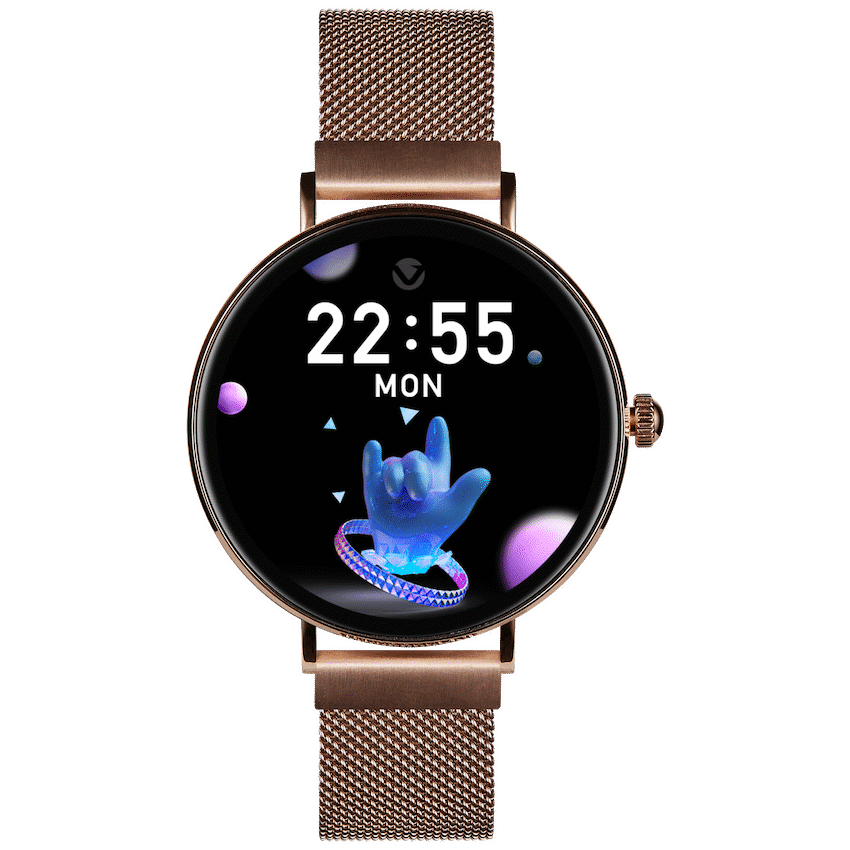 Volkano Valencia Series Ladies Smart Watch - Rose Gold