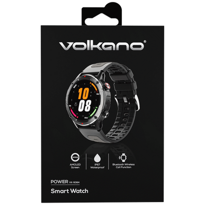 Volkano Power Series Smart Watch - Black