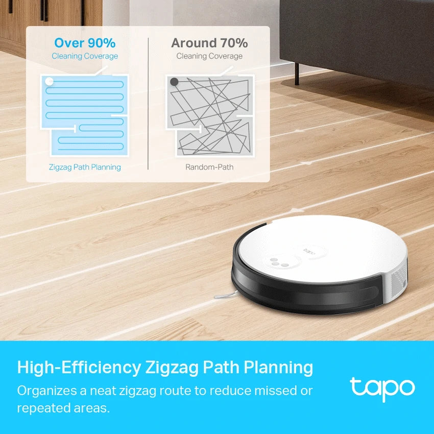 TP-Link Tapo RV10 Lite - Robot Vacuum Cleaner, Gyroscope, 2600mah