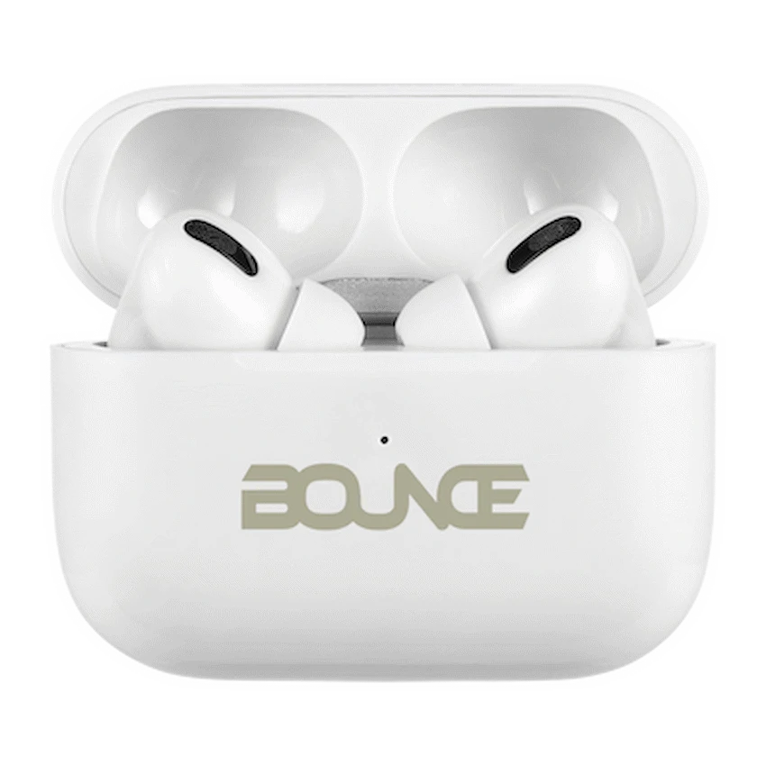 Bounce Clef X True Wireless Earphones + Silicone Accessories - White
